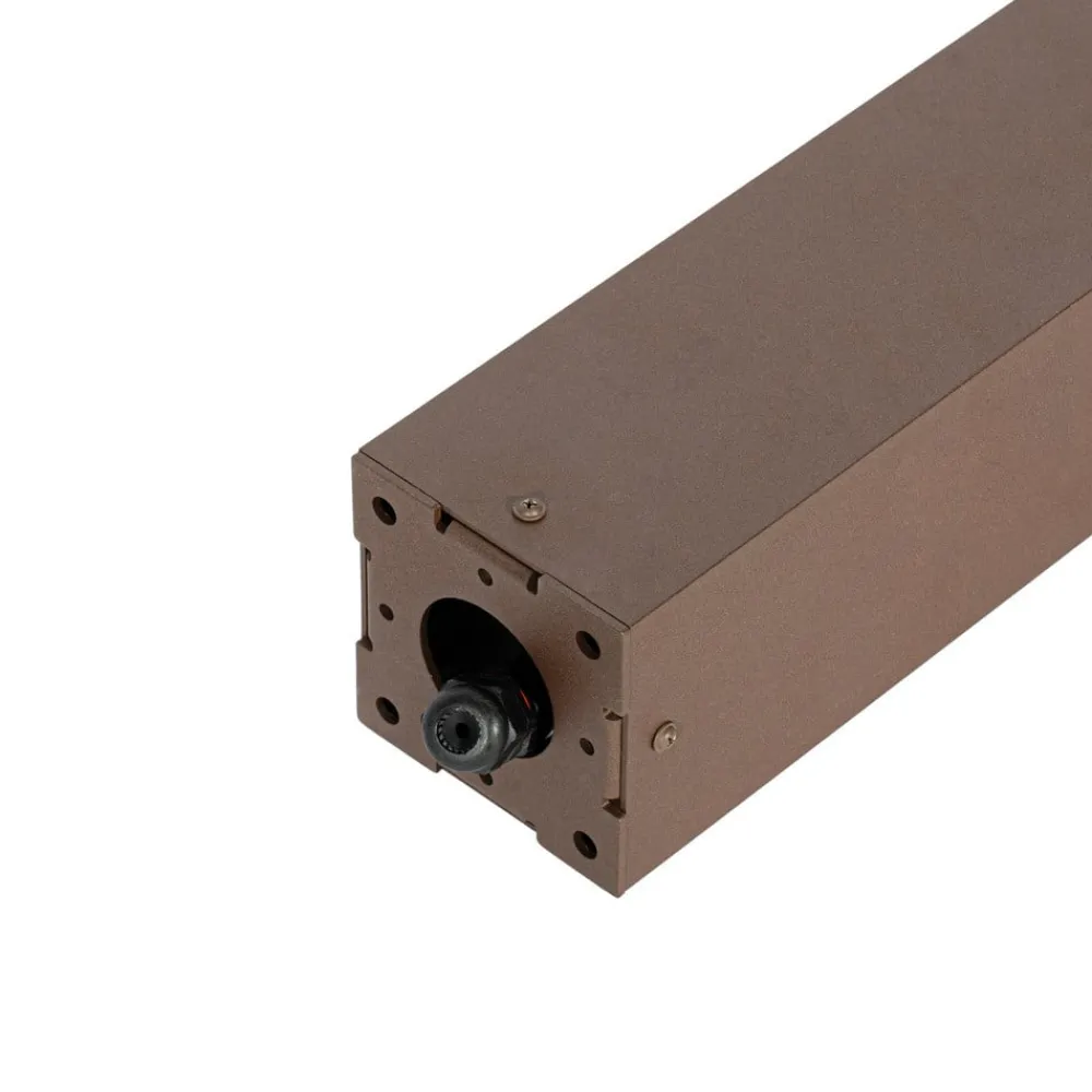 Lindby Robigus sokkellampe, rustfarget, aluminium| Sokkellamper