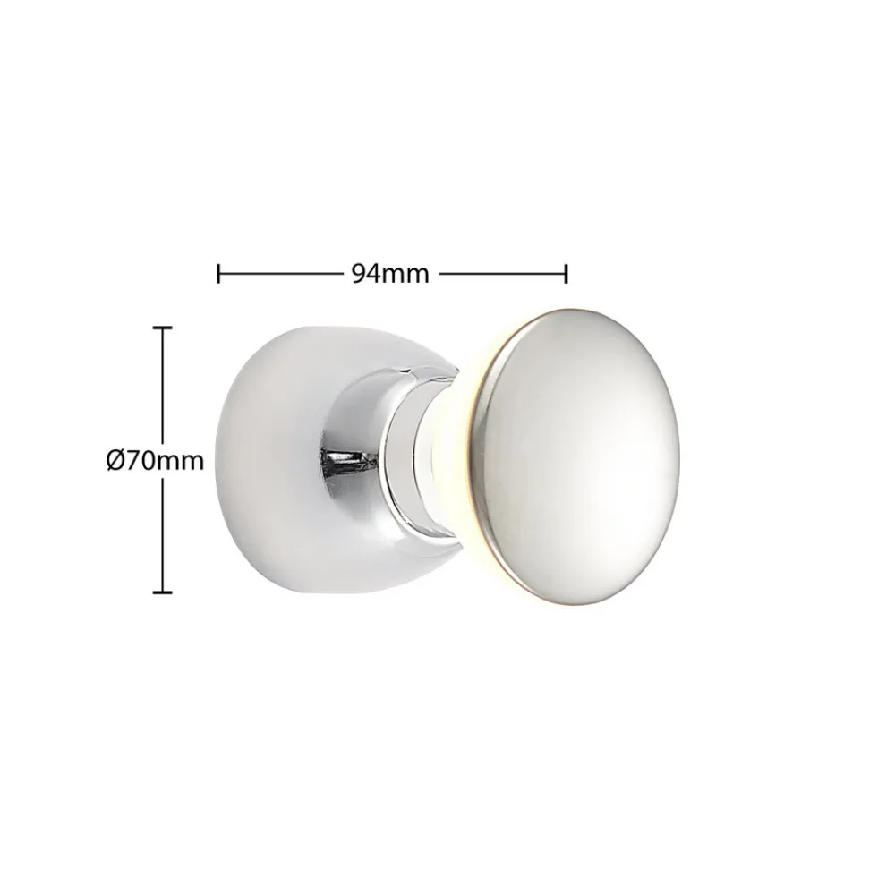 Lindby Sanscho vegglampe, 1 lyskilde Outlet