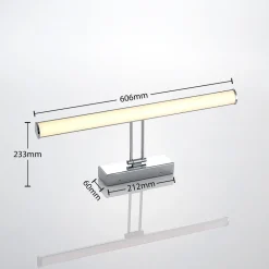 Lindby Sanya LED-speillampe, 60 cm Sale