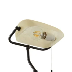 Lindby skrivebordslampe Profina, 39 cm, rustbrun, stål| Kontorbelysning|Bordlamper