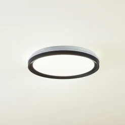 Lindby Smart LED taklampe Ardena, RGBIC, høyde 8,5 cm, Tuya| Smarthus Belysning