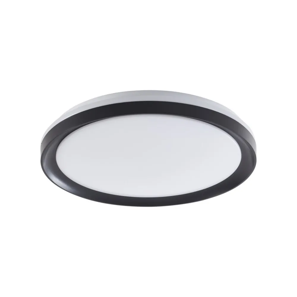 Lindby Smart LED taklampe Ardena, RGBIC, høyde 8,5 cm, Tuya| Smarthus Belysning