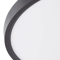 Lindby Smart LED taklampe Pravin, Ø 30 cm, CCT, svart Online