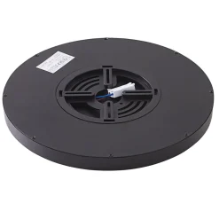 Lindby Smart LED taklampe Pravin, Ø 30 cm, CCT, svart Online