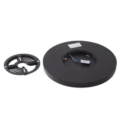 Lindby Smart LED taklampe Pravin, Ø 30 cm, CCT, svart Online