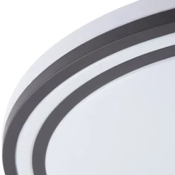 Lindby Smart LED taklampe Arvada, RGBIC, høyde 7 cm, Tuya| Smarthus Belysning