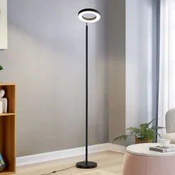 Lindby Smart LED-gulvlampe Cilian, RGBW, CCT, ZigBee, Hue| Kontorbelysning|Smarthus Belysning
