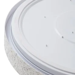 Lindby Smart LED-taklampe Elmor Ø39cm grå RGB CCT Tuya Hot