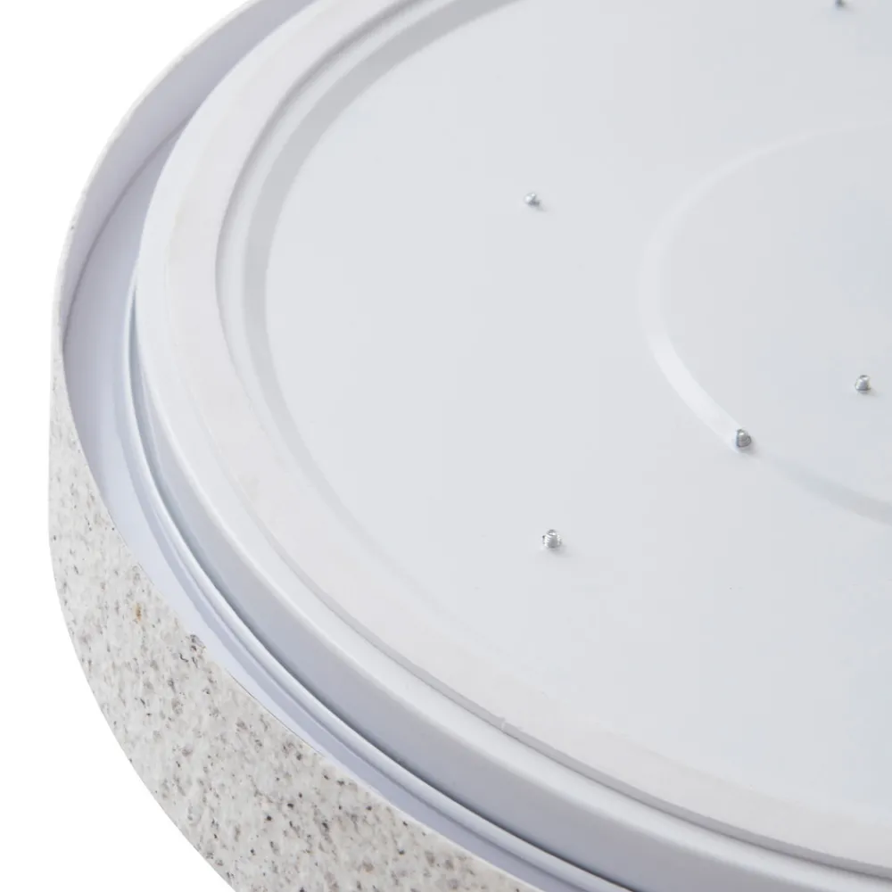 Lindby Smart LED-taklampe Elmor Ø39cm grå RGB CCT Tuya Hot