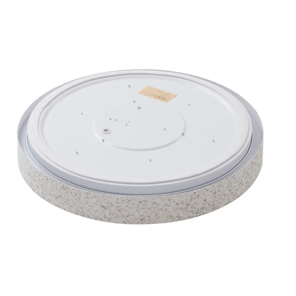 Lindby Smart LED-taklampe Elmor Ø39cm grå RGB CCT Tuya Hot