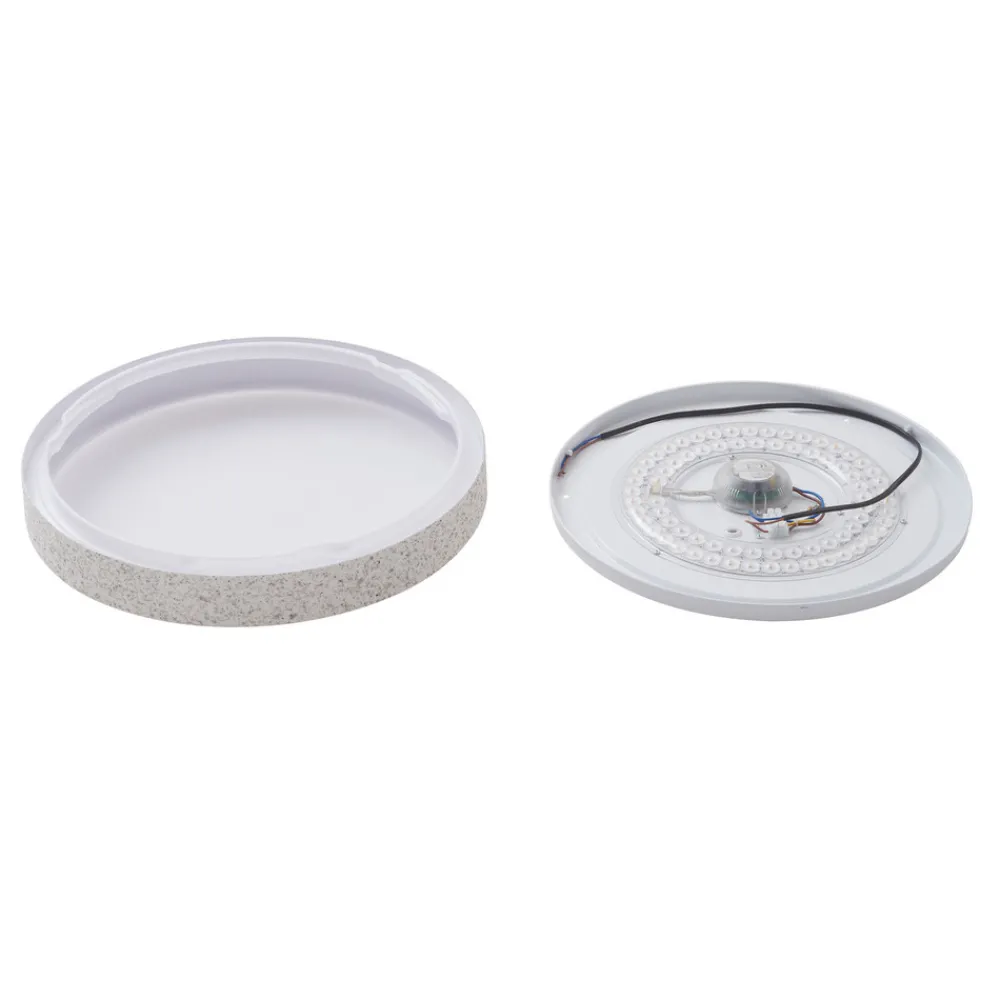 Lindby Smart LED-taklampe Elmor Ø39cm grå RGB CCT Tuya Hot