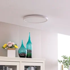 Lindby Smart LED-taklampe Denora, hvit, RGB, CCT, Tuya Outlet