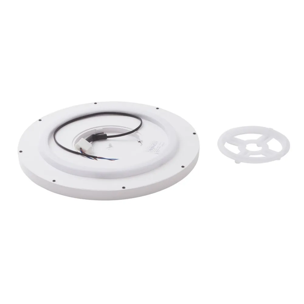 Lindby Smart LED-taklampe Denora, hvit, RGB, CCT, Tuya Outlet