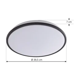 Lindby Smart Swaran LED-taklampe, Ø39,5 cm, RGB, CCT, Tuya| Design- Og Hotellbelysning|Smarthus Belysning