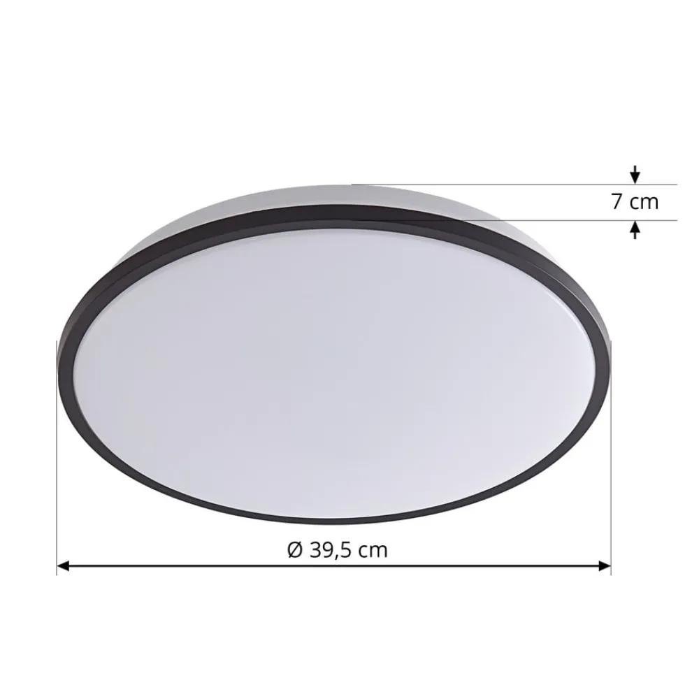 Lindby Smart Swaran LED-taklampe, Ø39,5 cm, RGB, CCT, Tuya| Design- Og Hotellbelysning|Smarthus Belysning