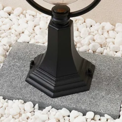 Lindby sokkellampe Clint, 53 cm, metall, saltvannsresistent, E27 Hot