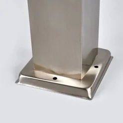 Lindby sokkellampe Lorian, 45 cm, stål, IP44, E27| Sokkellamper Med Sensor|Sokkellamper