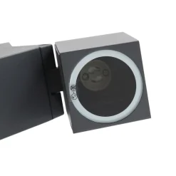 Lindby sokkellampe Othil, 2 lyskilder, 50 cm, antrasitt, metall| Terrassebelysning|Sokkellamper