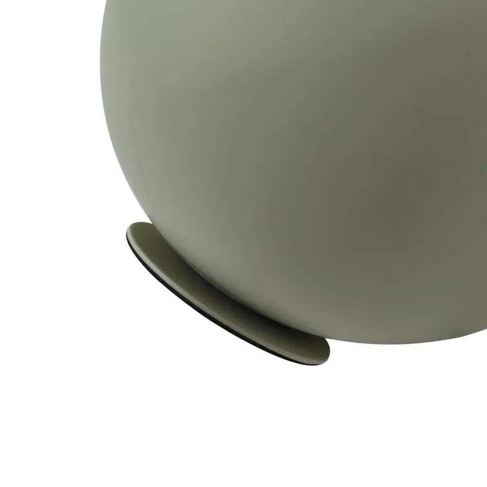 Lindby Solomia bordlampe, grønn, jern, Ø 20 cm| Bordlamper