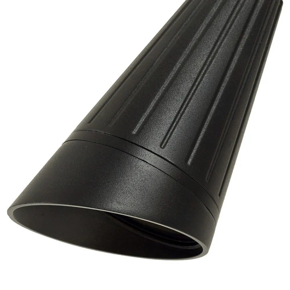 Lindby Sorvete lampe med jordspyd, svart, metall, høyde 62 cm Clearance