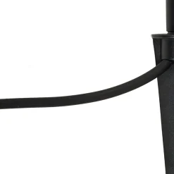 Lindby Sorvete lampe med jordspyd, svart, metall, høyde 62 cm Clearance