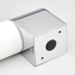 Lindby speillampe Melike, 27 cm, krom, IP44, stikkontakt Best