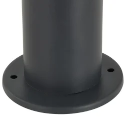 Lindby Statius veilampe, antrasitt, jern, sensor| Utebelysning Med Sensor|Utebelysning Med Sensor