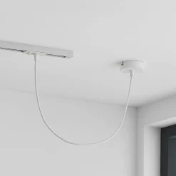 Lindby strømforsyning Linaro, hvit, 1-fase system| Skinnesystem