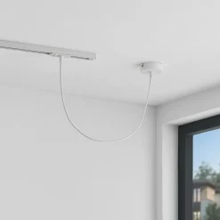 Lindby strømforsyning Linaro, hvit, 1-fase system| Skinnesystem