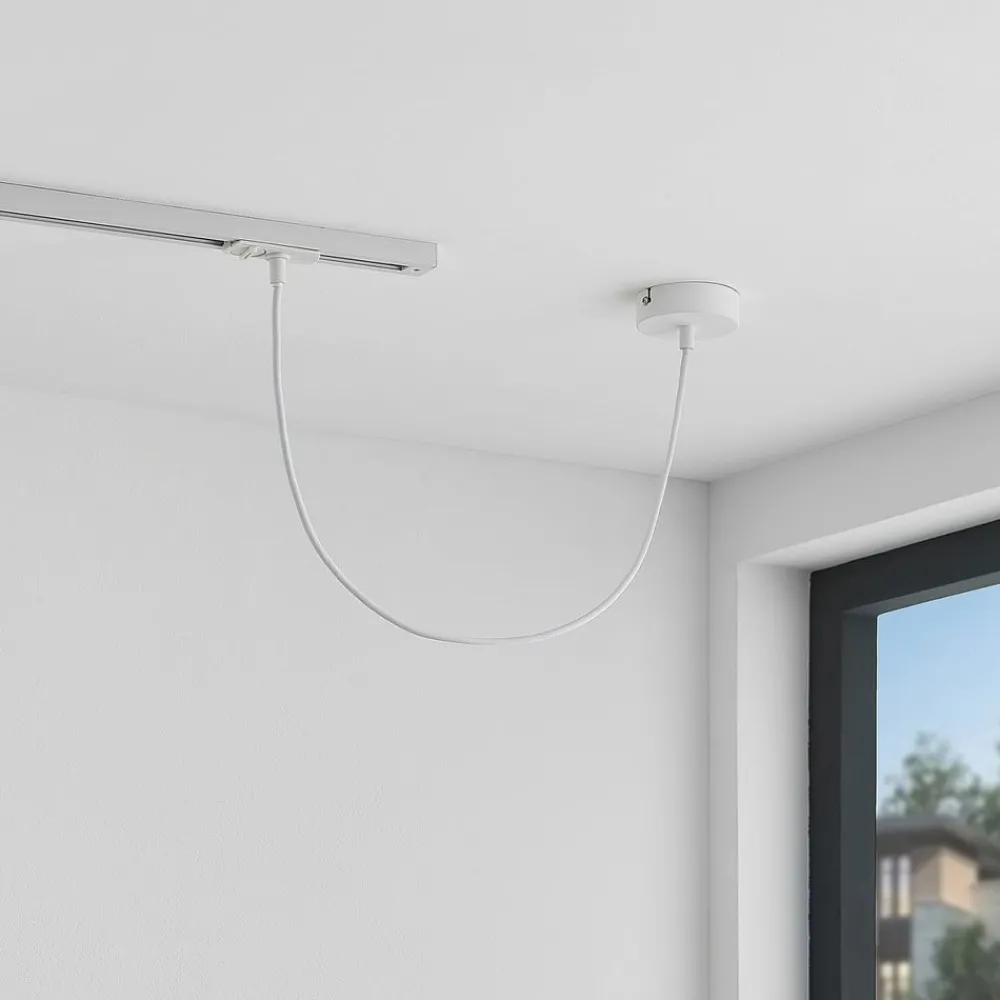 Lindby strømforsyning Linaro, hvit, 1-fase system| Skinnesystem