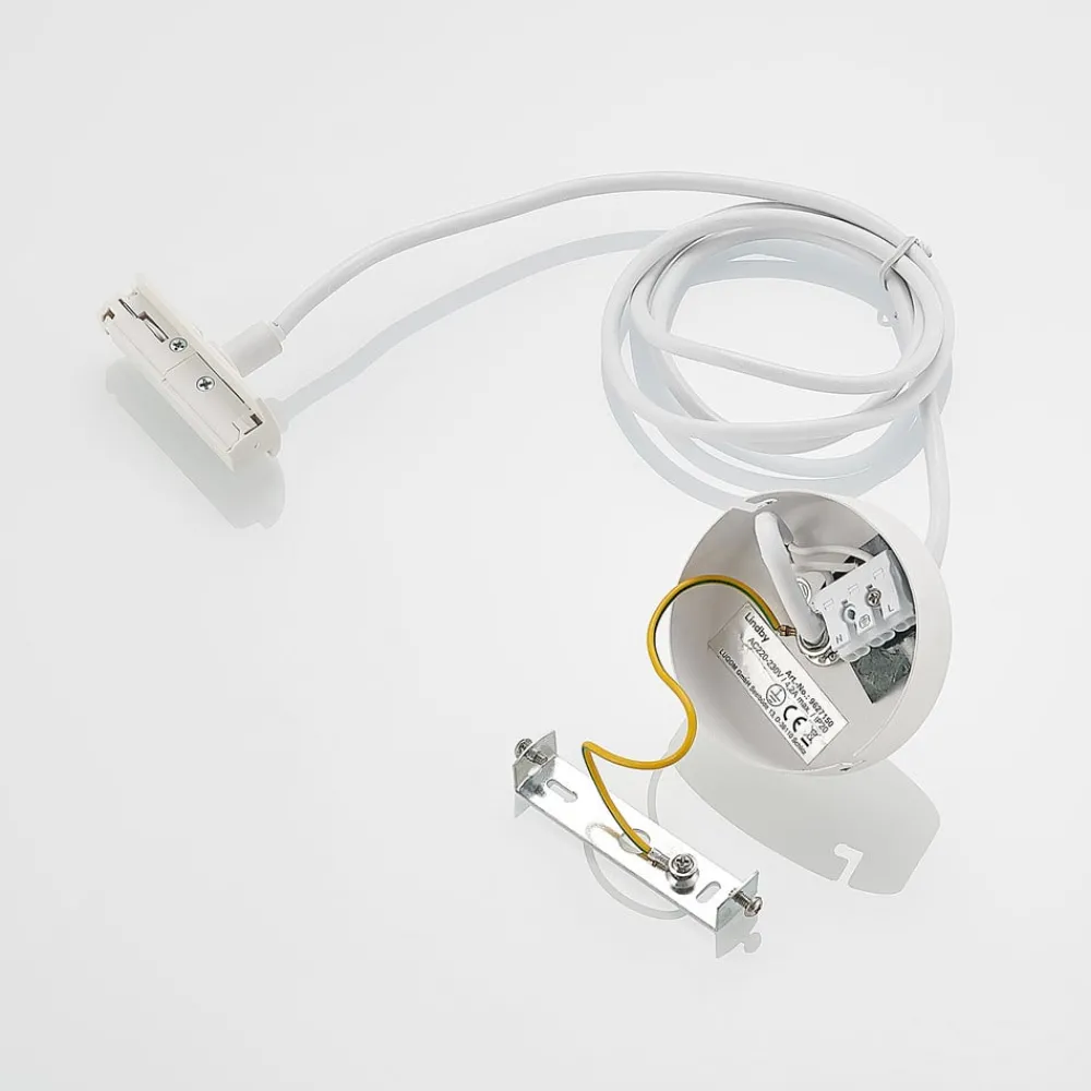 Lindby strømforsyning Linaro, hvit, 1-fase system| Skinnesystem