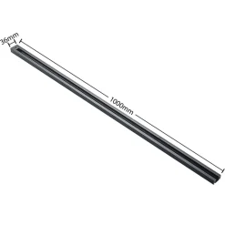 Lindby strømskinne, 1 m, svart, 1-fase skinne| Kontorbelysning|Skinnesystem