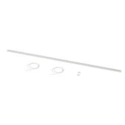 Lindby strømskinne Lumaro, hvit, aluminium, lengde 103 cm