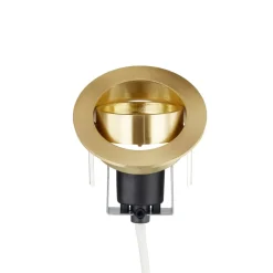 Lindby Sunil innfelt spot, satin gull Discount