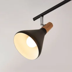 Lindby taklampe Arina, 53 cm, svart, 3 lyskilder, E14 Hot