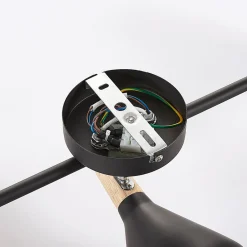 Lindby taklampe Arina, 53 cm, svart, 3 lyskilder, E14 Hot