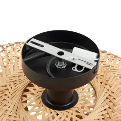 Lindby taklampe Eleane, bambus, natur, Ø 50 cm| Taklamper