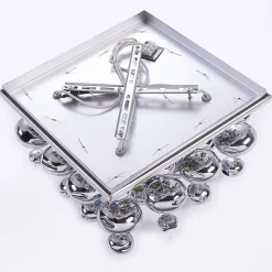 Lindby taklampe Esfera, røykgrå, glass, 4 lyskilder, 35 cm Best