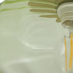 Lindby taklampe Hildur, grønn, glass, Ø 22 cm Outlet