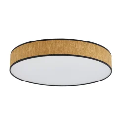 Lindby taklampe Jutis, beige, tang, Ø 50 cm Outlet