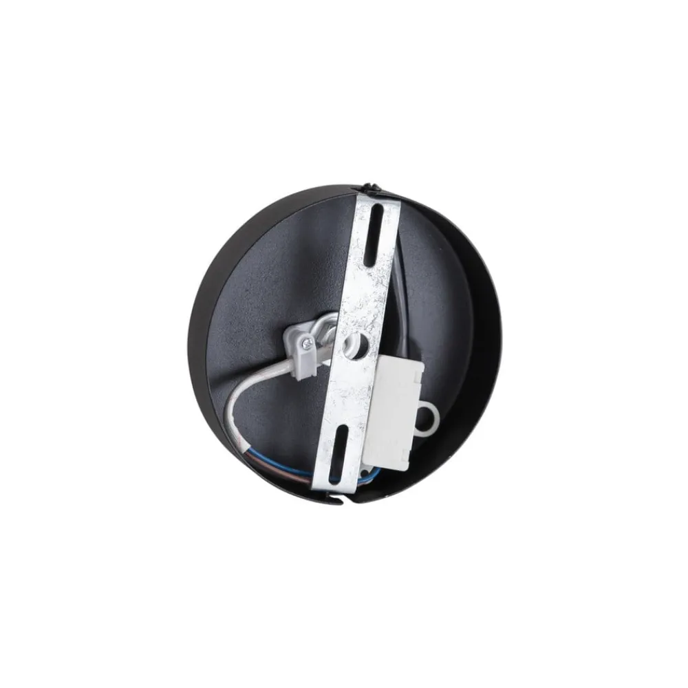 Lindby taklampe Nerys, svart, bambus, Ø 38 cm| Design- Og Hotellbelysning