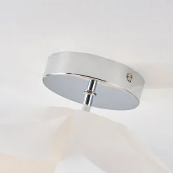 Lindby taklampe Rimon, hvit, plast, Ø 50 cm, E27| Taklamper