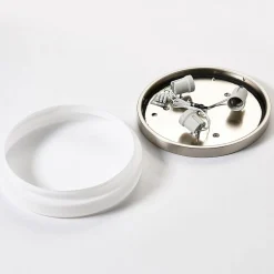 Lindby taklampe til bad Amilia, Ø 30 cm, E27, nikkel, glass| Taklamper