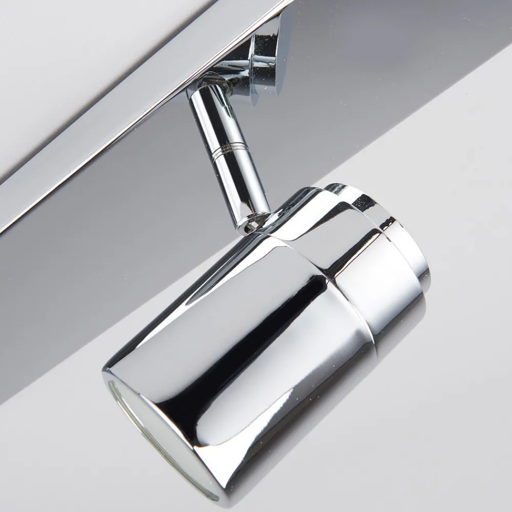 Lindby taklampe til bad Dejan, 85 cm, 4 lyskilder, krom, IP44 Best