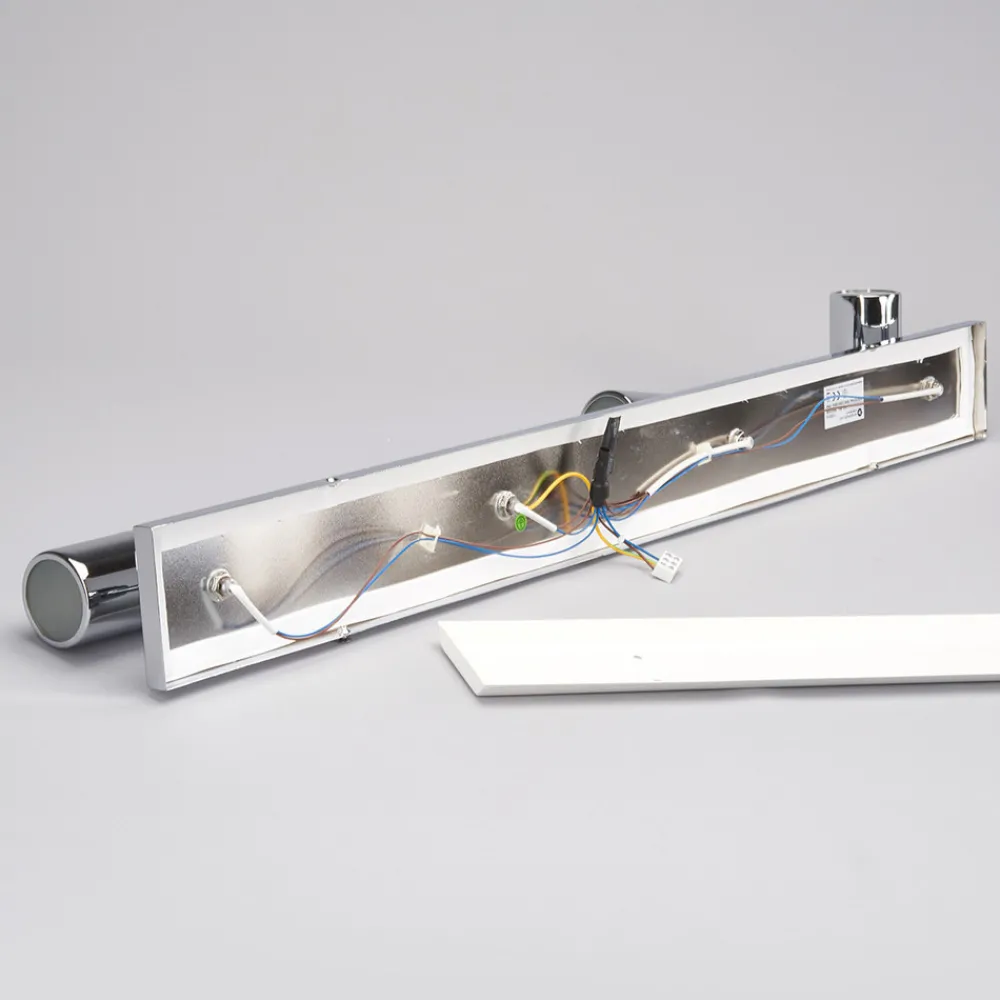 Lindby taklampe til bad Dejan, 85 cm, 4 lyskilder, krom, IP44 Best