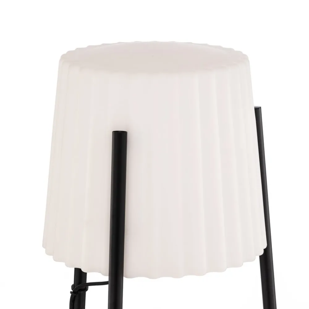 Lucande Lindby terrasselampe Jaimy, 148 cm, stativ, aluminium| Terrassebelysning