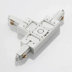 Lindby T-kontakt Linaro, hvit, 1-fase system| Skinnesystem