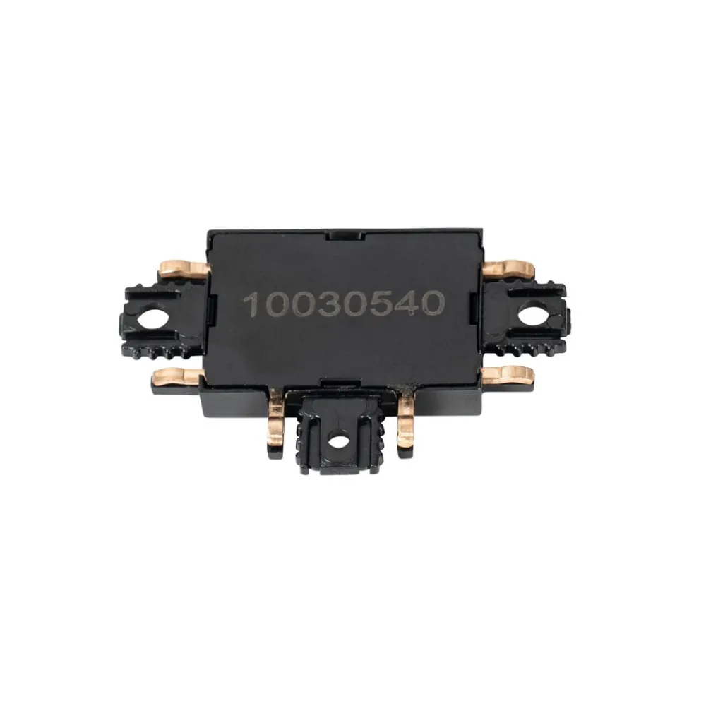 Lindby T-kontakt Lumaro, svart, 5,4 cm, plast Sale