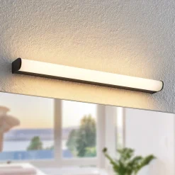 Lindby Ulisan LED-vegglampe for bad, rund, 58,8 cm| Led-Innendørs|Vegglamper