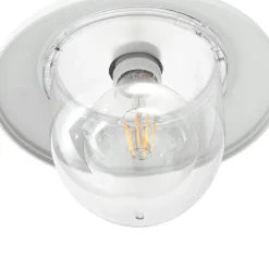 Lindby utelampe Daphne, 220 cm, hvit, metall, E27 Sale